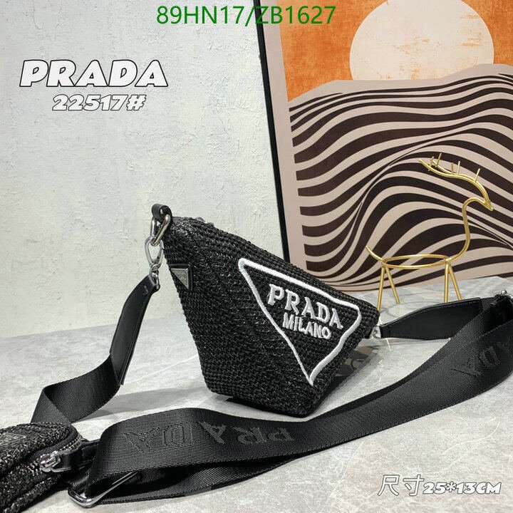 Prada Bag-(4A)-Triangle- Code: ZB1627 $ 116USD