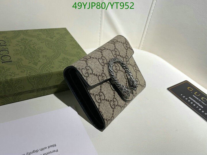 Gucci Bag-(4A)-Wallet-,Code: YT952,$ 64USD