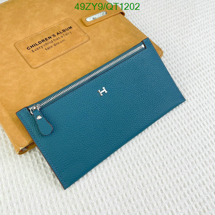 Hermes Bag-(4A)-Wallet- Code: QT1202 $ 64USD