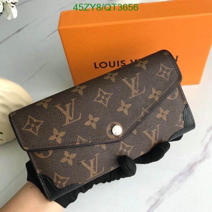 LV Bag-(4A)-Wallet- Code: QT3656 $ 59USD