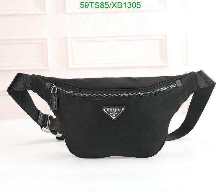 Prada Bag-(4A)-Belt Bag-Chest Bag--,Code: XB1305,$ 77USD