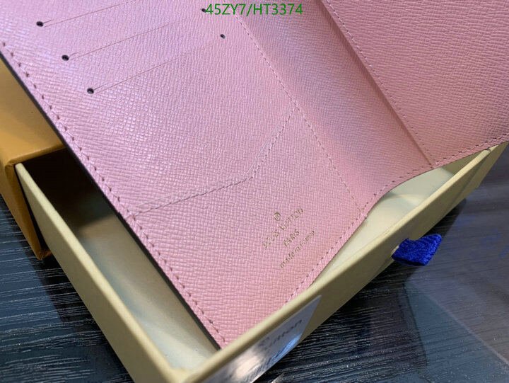 LV Bags-(4A)-Wallet-,Code: HT3374,$ 59USD