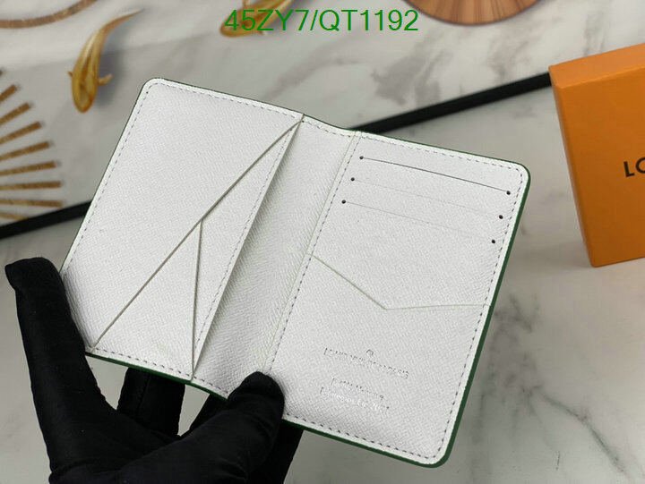LV Bag-(4A)-Wallet- Code: QT1192 $ 59USD