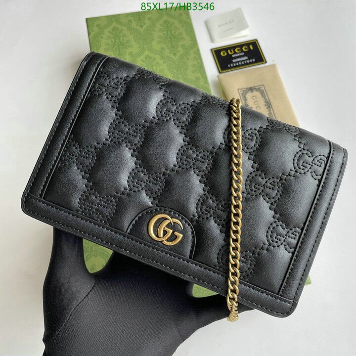 Gucci Bag-(4A)-Diagonal-,Code: HB3546,$ 111USD