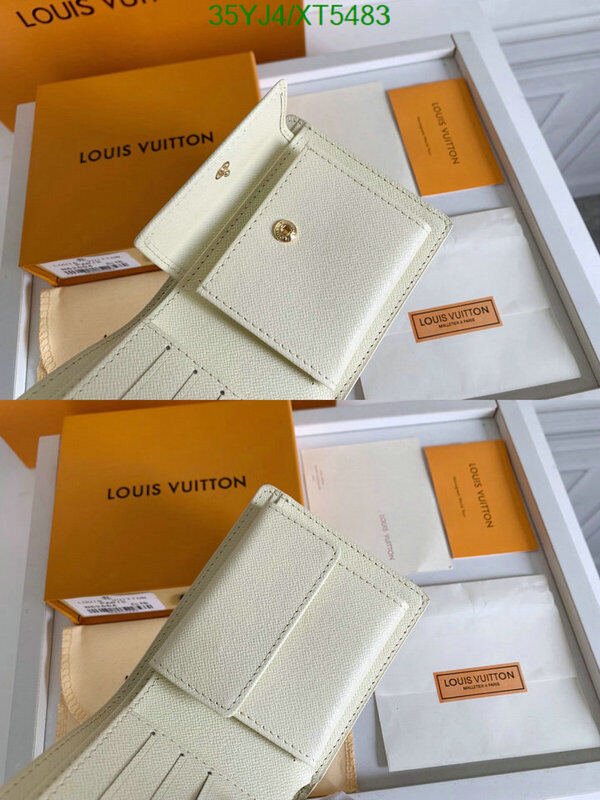 LV Bags-(4A)-Wallet-,Code: XT5483,$ 46USD
