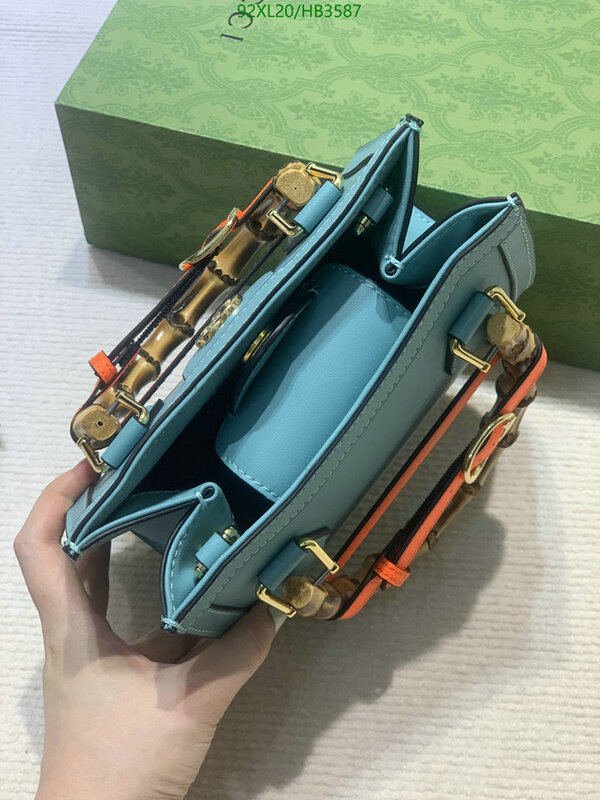 Gucci Bag-(4A)-Diana-Bamboo-,Code: HB3587,$ 120USD