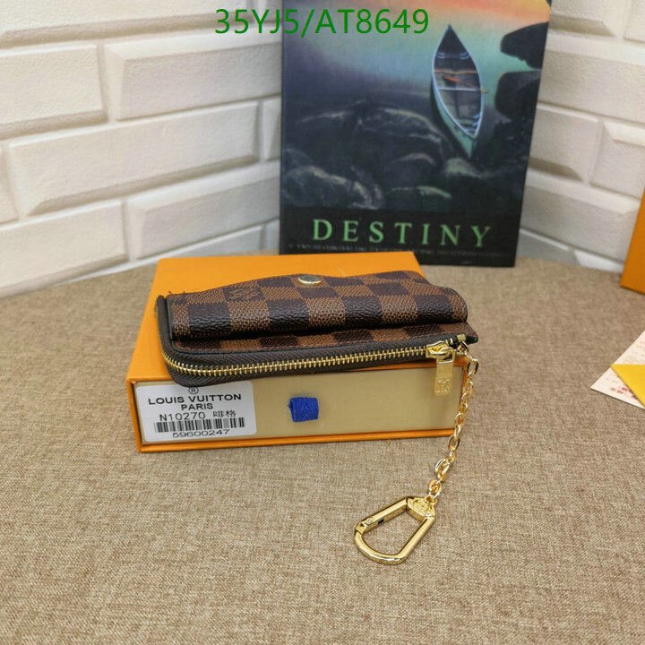 LV Bag-(4A)-Wallet- Code: AT8649 $ 46USD