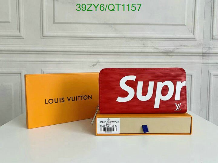 LV Bag-(4A)-Wallet- Code: QT1157 $ 51USD