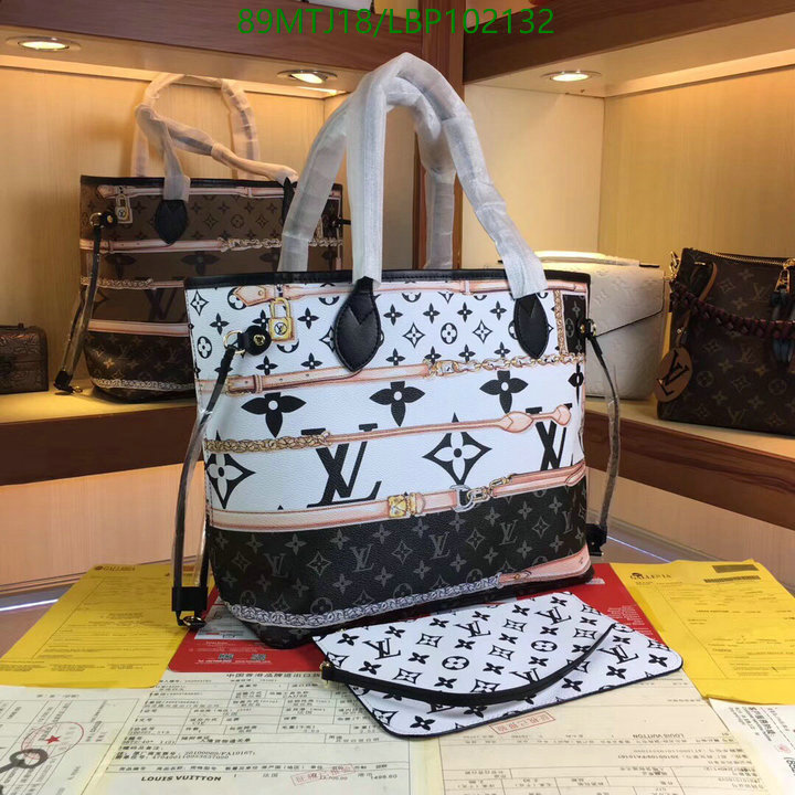 LV Bags-(4A)-Neverfull-,Code: LBP102132,$ 116USD