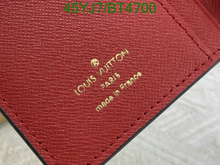 LV Bag-(4A)-Wallet- Code: BT4700 $ 59USD
