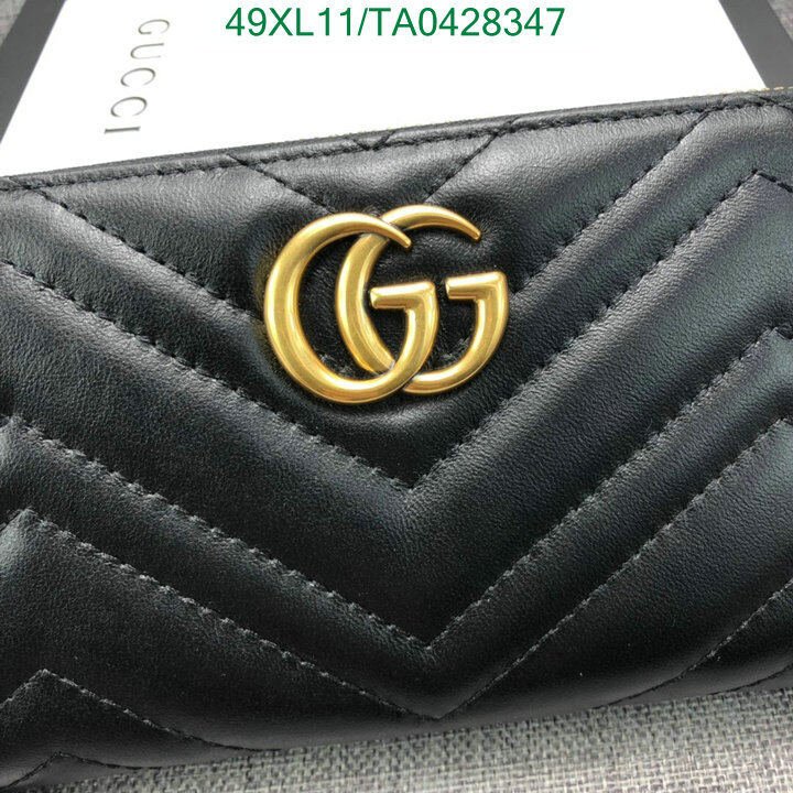 Gucci Bag-(4A)-Wallet-,Code:TA0428347,$ 64USD