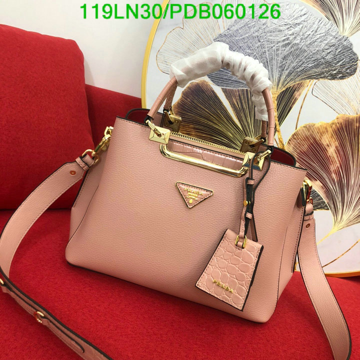 Prada Bag-(4A)-Handbag-,Code:PDB060126,$ 155USD