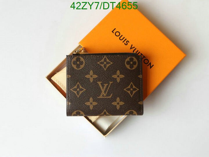 LV Bag-(4A)-Wallet- Code: DT4655 $ 55USD