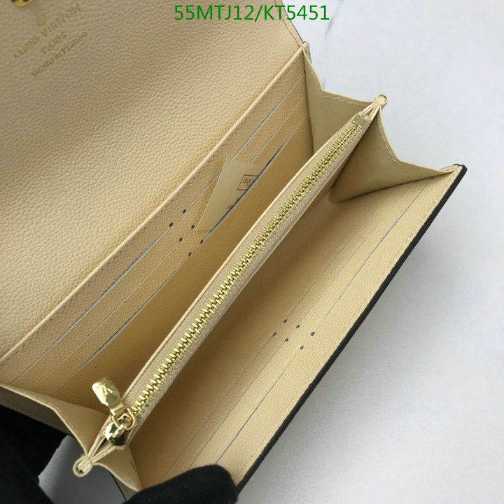 LV Bags-(4A)-Wallet-,Code: KT5451,$ 72USD
