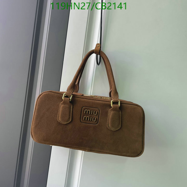 Miu Miu Bag-(4A)-Handbag- Code: CB2141 $ 163USD