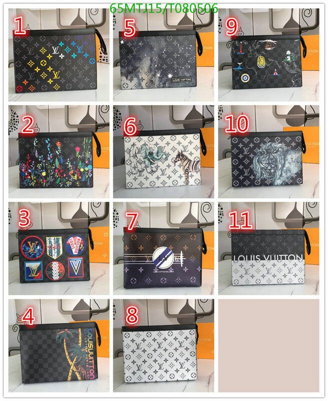 LV Bags-(4A)-Wallet-,Code: T080506,$ 85USD