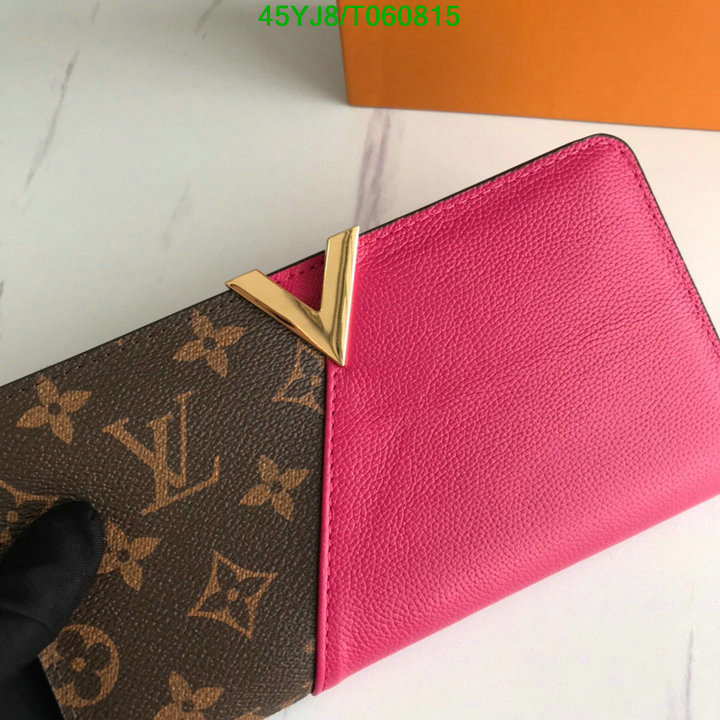 LV Bags-(4A)-Wallet-,Code: T060815,$ 55USD