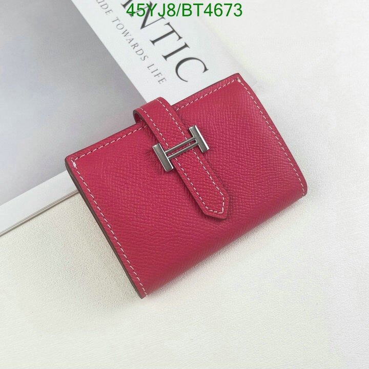 Hermes Bag-(4A)-Wallet- Code: BT4673 $ 59USD