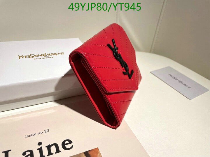 YSL Bag-(4A)-Wallet-,Code: YT945,$ 64USD