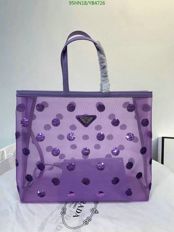 Prada Bag-(4A)-Handbag-,Code: YB4726,$ 124USD