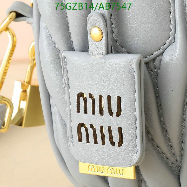 Miu Miu Bag-(4A)-Crossbody- Code: AB7547 $ 98USD
