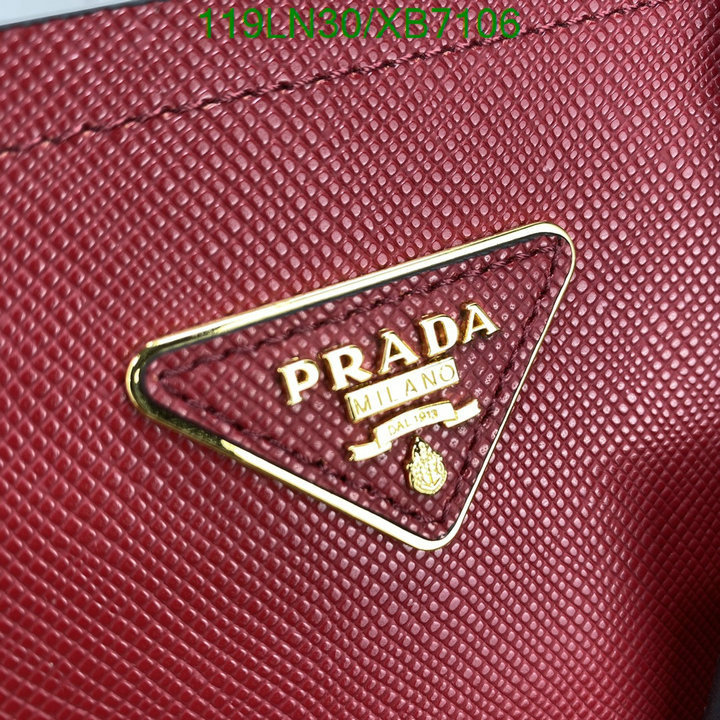 Prada Bag-(4A)-Bucket Bag- Code: XB7106 $ 155USD
