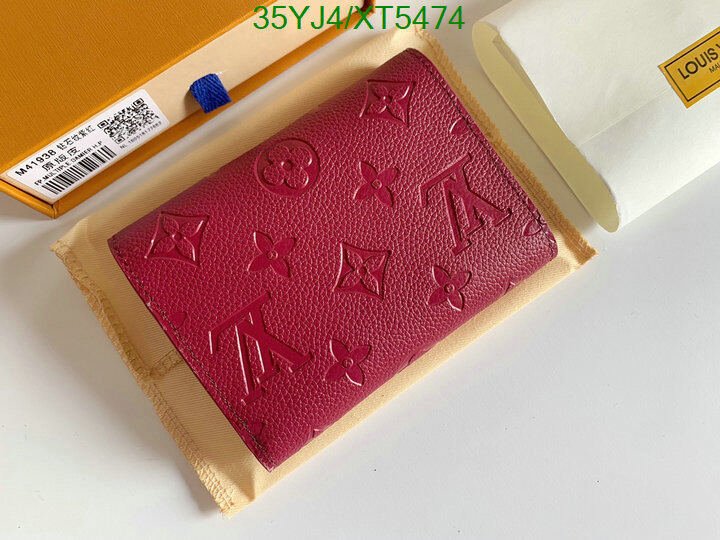 LV Bags-(4A)-Wallet-,Code: XT5474,$ 46USD