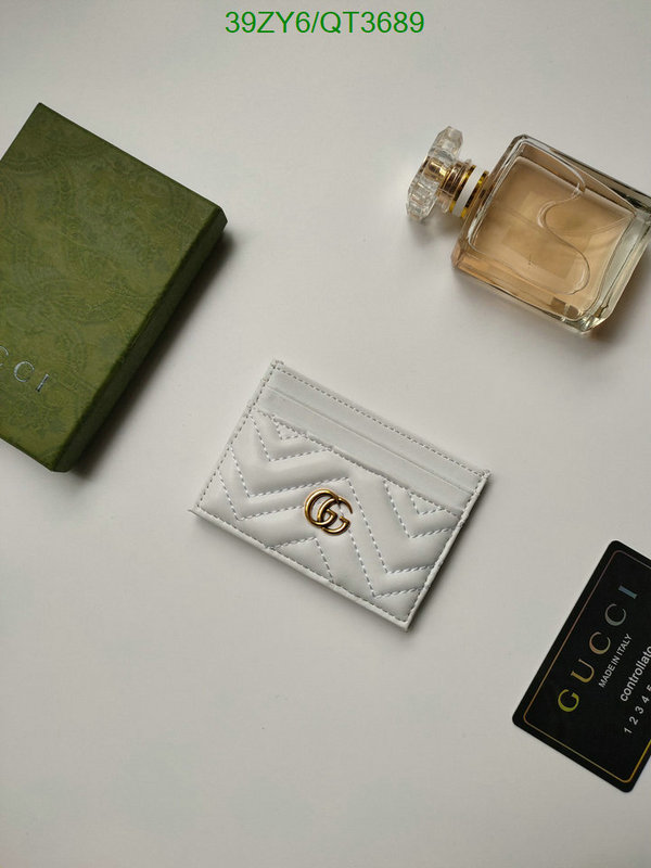 Gucci Bag-(4A)-Wallet- Code: QT3689 $ 51USD