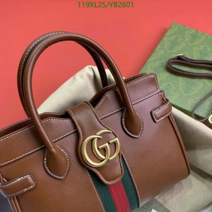 Gucci Bag-(4A)-Diagonal-,Code: YB2801,$ 155USD