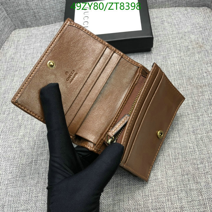 Gucci Bag-(4A)-Wallet-,Code: ZT8398,$ 64USD