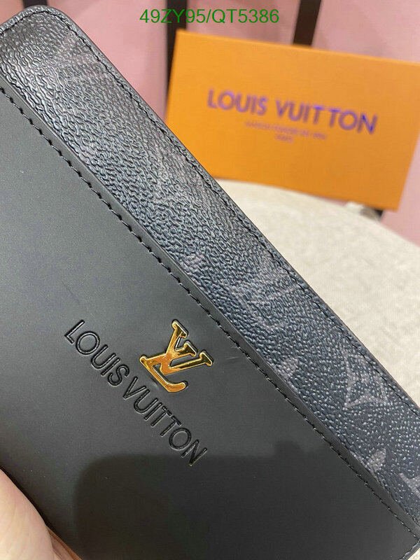 LV Bag-(4A)-Wallet- Code: QT5386 $ 64USD