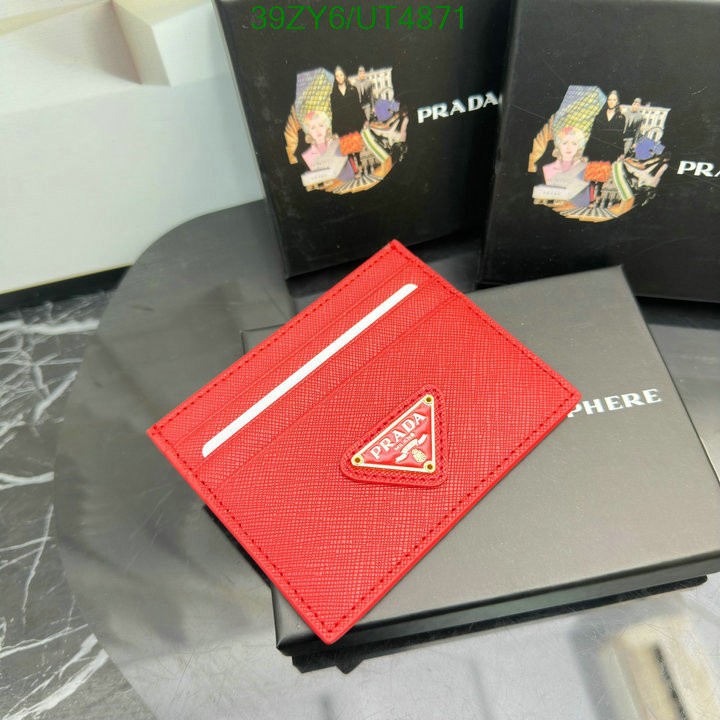 Prada Bag-(4A)-Wallet- Code: UT4871 $ 51USD