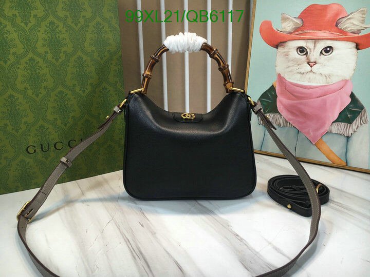 Gucci Bag-(4A)-Diana-Bamboo- Code: QB6117