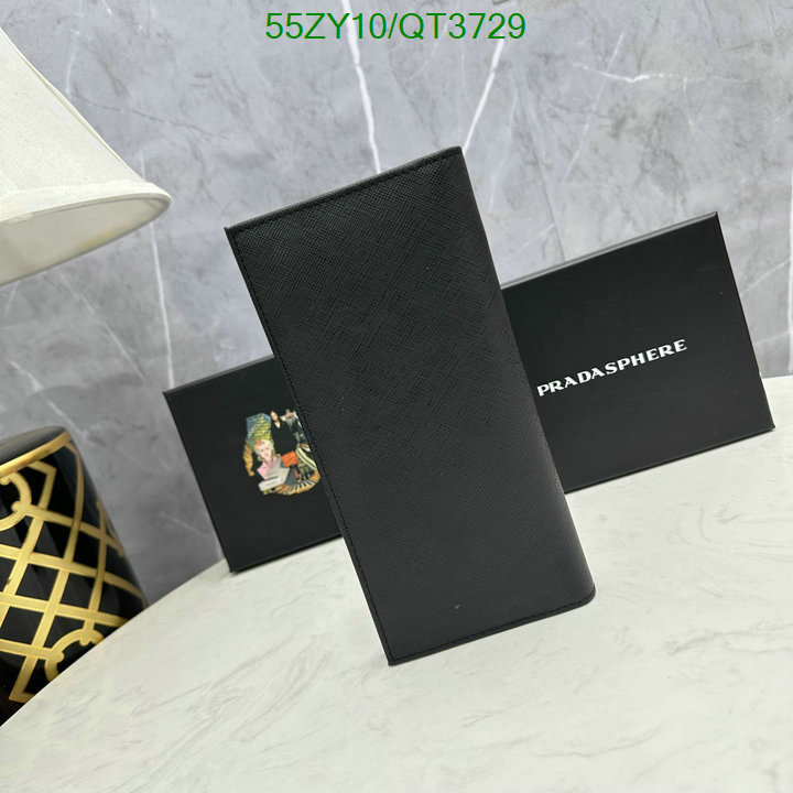Prada Bag-(4A)-Wallet- Code: QT3729 $ 72USD