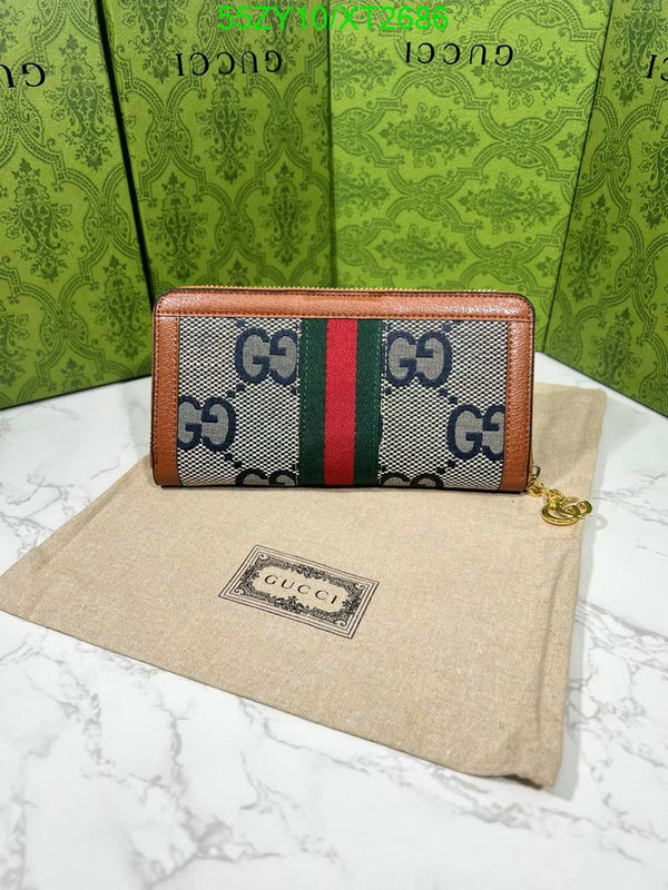 Gucci Bag-(4A)-Wallet-,Code: XT2686,$ 72USD