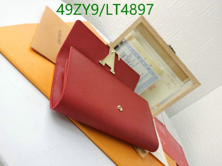 LV Bags-(4A)-Wallet-,Code: LT4897,$ 64USD
