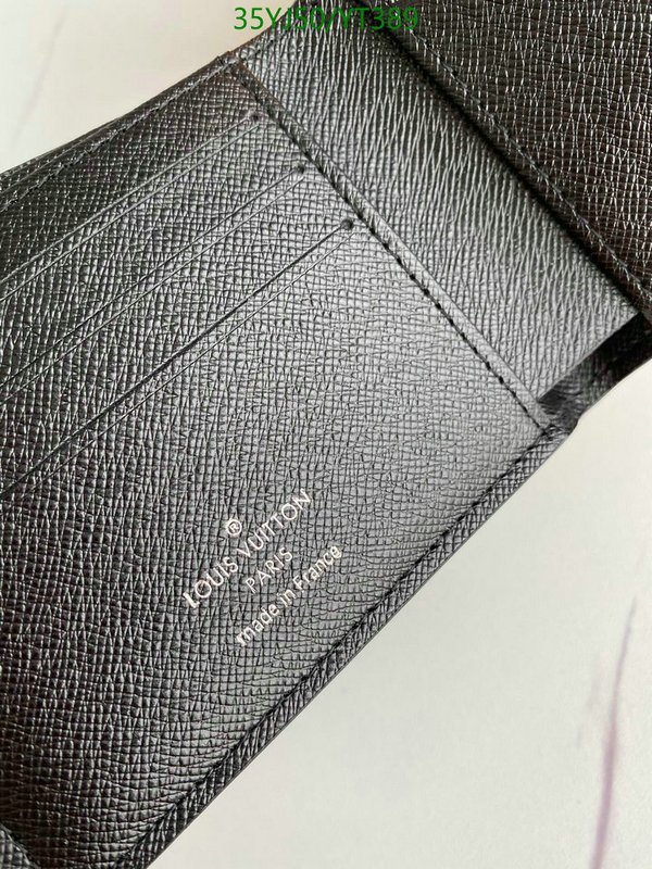 LV Bags-(4A)-Wallet-,Code: YT389,$ 46USD