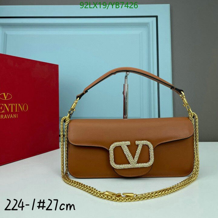 Valentino Bag-(4A)-LOC-V Logo ,Code: YB7426,$ 120USD
