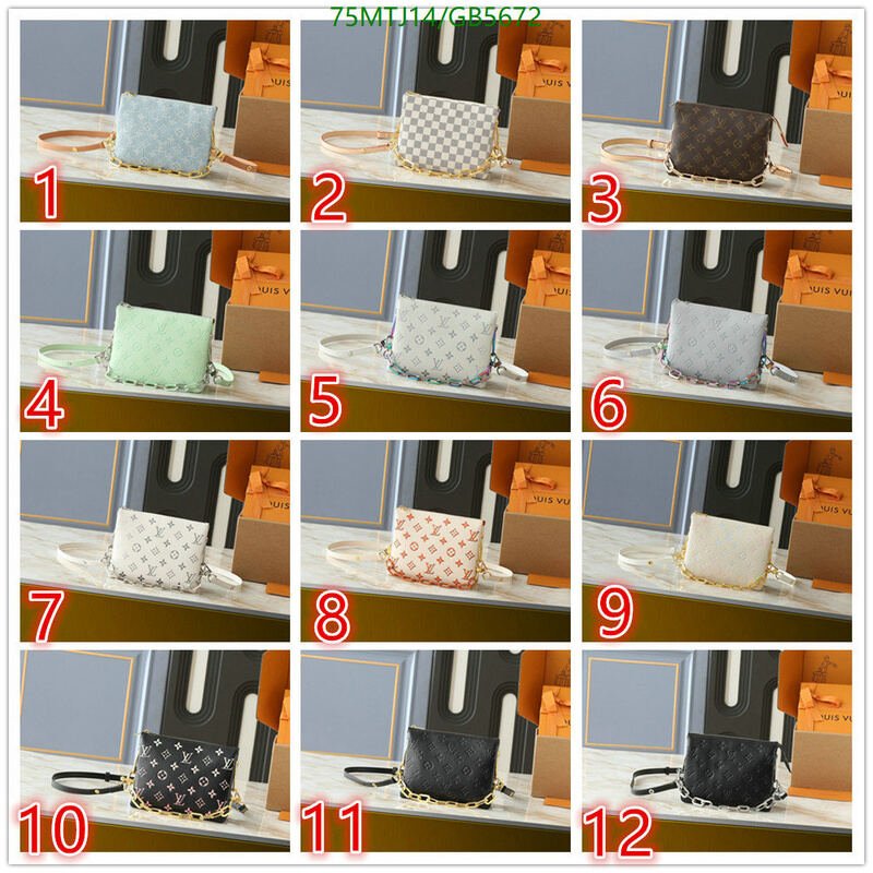 LV Bag-(4A)-Coussin Code: GB5672 $ 98USD
