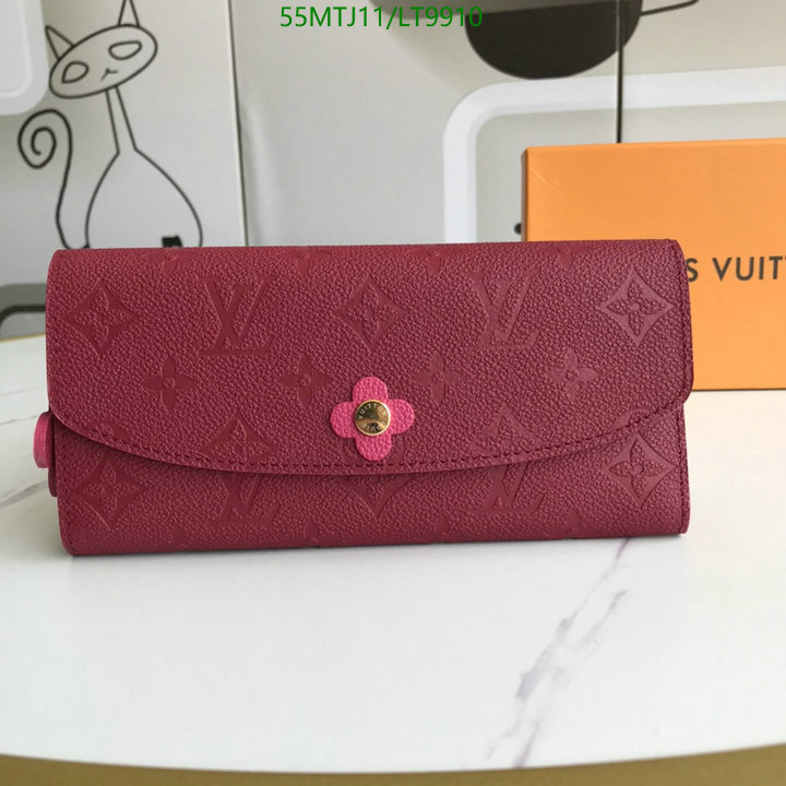 LV Bags-(4A)-Wallet-,Code: LT9910,$ 72USD