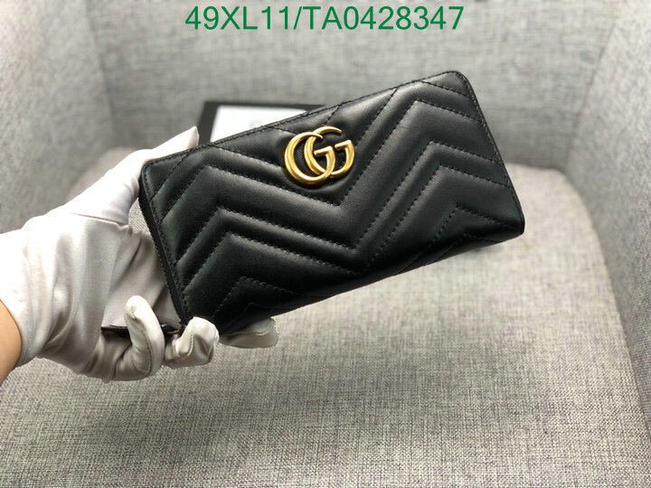 Gucci Bag-(4A)-Wallet-,Code:TA0428347,$ 64USD