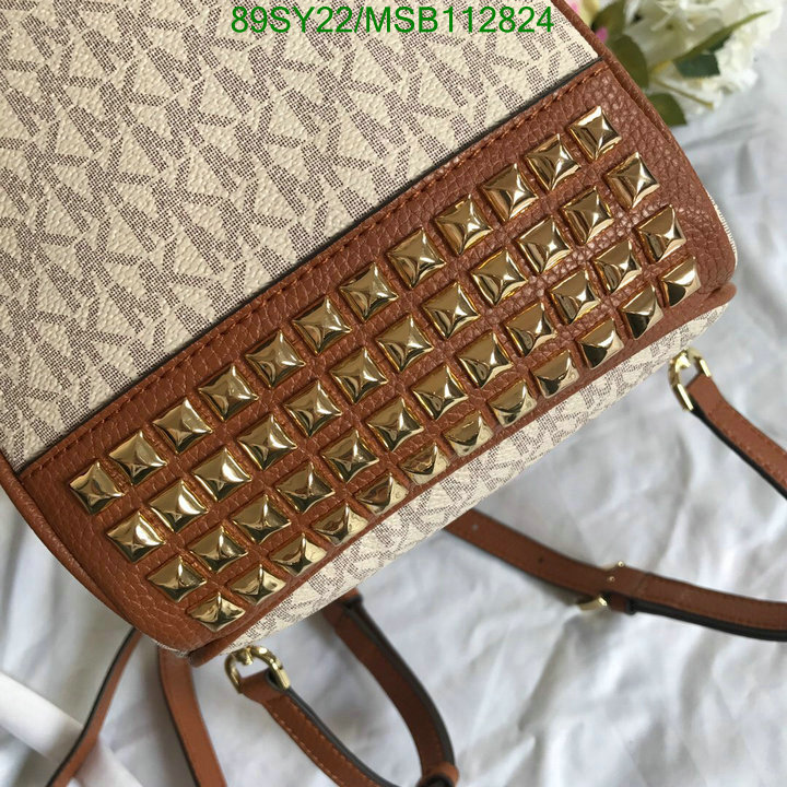 Michael Kors Bag-(4A)-Backpack-,Code: MSB112824,$ 116USD