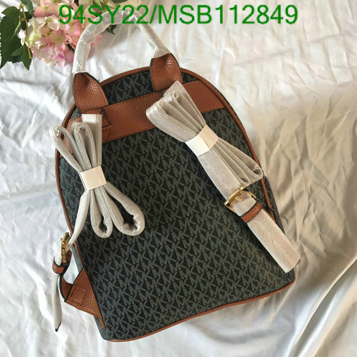 Michael Kors Bag-(4A)-Backpack-,Code: MSB112849,$ 123USD
