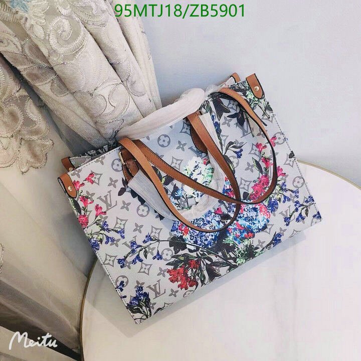 LV Bags-(4A)-Handbag Collection-,Code: ZB5901,$ 124USD