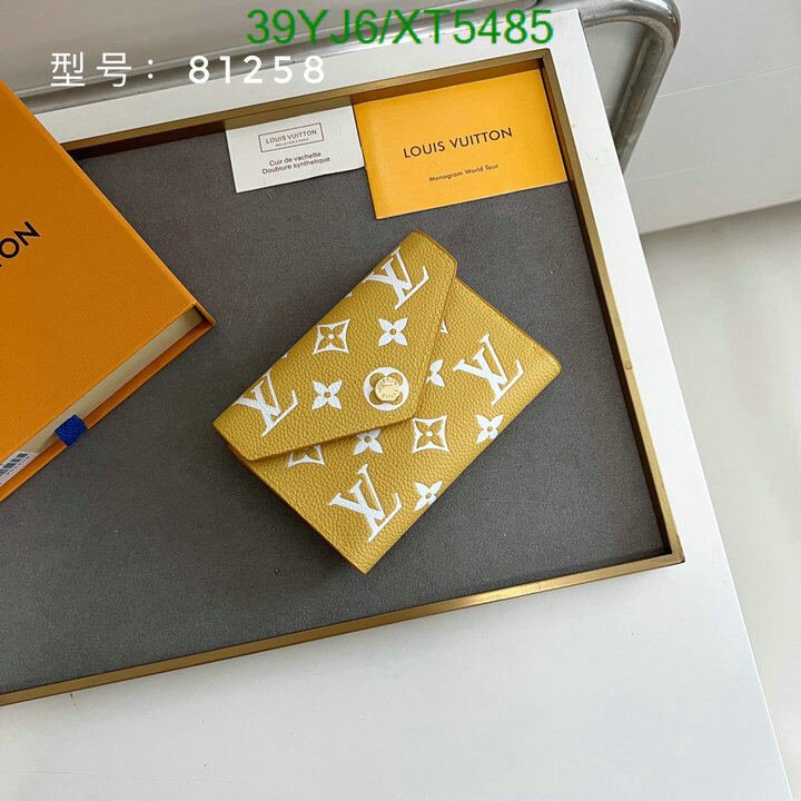 LV Bags-(4A)-Wallet-,Code: XT5485,$ 51USD