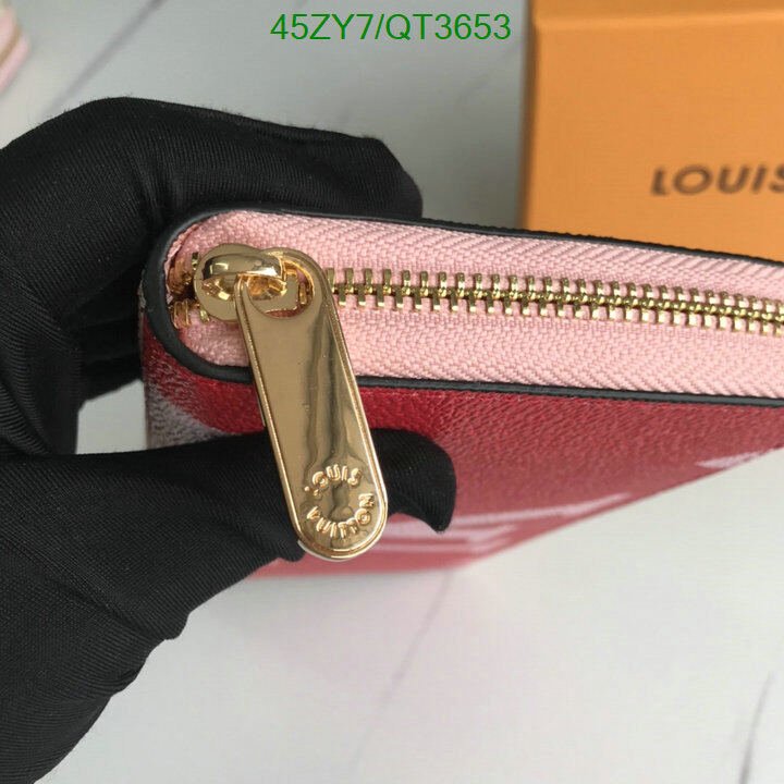 LV Bag-(4A)-Wallet- Code: QT3653 $ 59USD