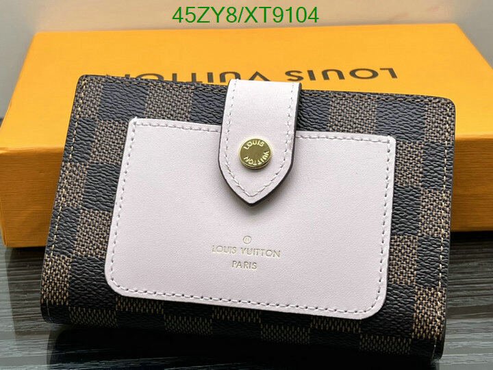 LV Bag-(4A)-Wallet- Code: XT9104 $ 59USD
