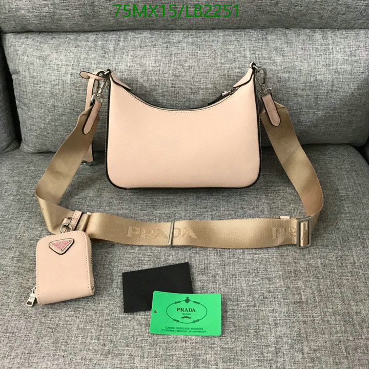 Prada Bag-(4A)-Re-Edition 2005 Code: LB2251 $ 98USD