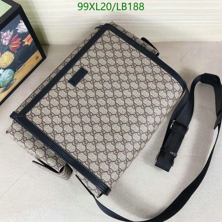 Gucci Bag-(4A)-Diagonal-,Code: LB188,$ 129USD