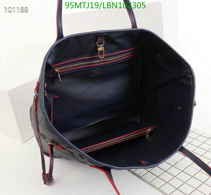 LV Bags-(4A)-Neverfull-,Code: LBN102305,$ 124USD